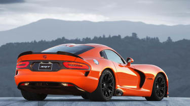 SRT Viper TA edition orange rear