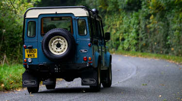 Classic Defender V8 rear