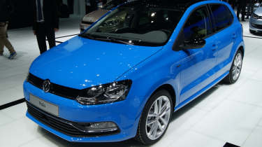 VW Polo 2014 facelift at the Geneva motor show 2014