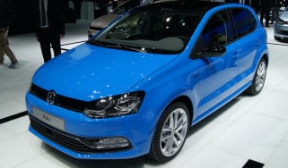 VW Polo 2014 facelift at the Geneva motor show 2014