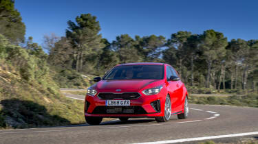 Kia Ceed GT review - front