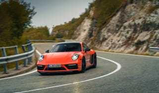 Porsche 911 GTS review (992) – front cornering