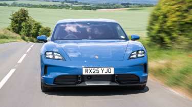 Porsche Taycan GTS front