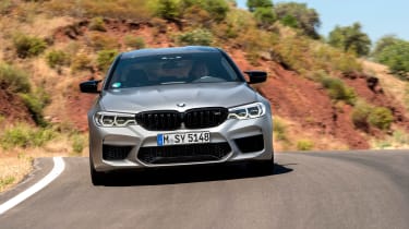 BMW M5 Competition review - nose