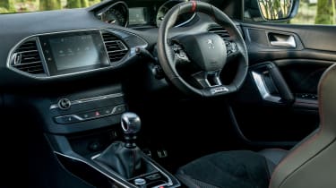 Hyundai i30N group test (Golf GTI and Peugeot 308 GTI) - interior