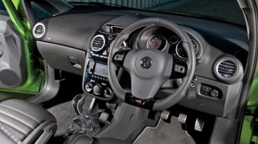 Vauxhall Corsa VXR Nurburgring interior