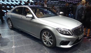 Mercedes S63 AMG: Frankfurt motor show 2013 front