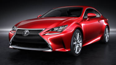 Lexus RC Coupe details and pictures