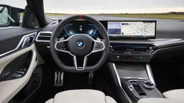 BMW i4 and 4-series Gran Coupe – interior
