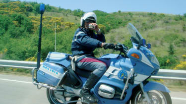 Italian traffic police