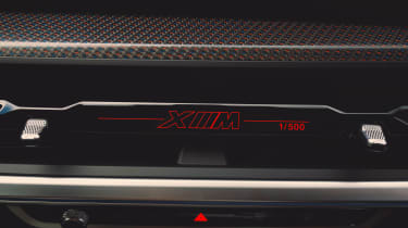 BMW XM Label Red – interior badge