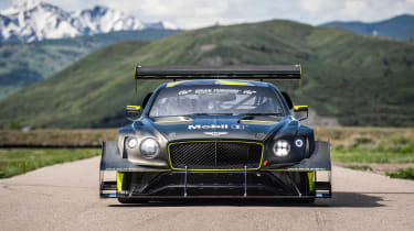 Bentley Continental GT3 Pikes Peak – on loc nose