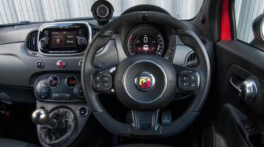 Abarth 595 interior