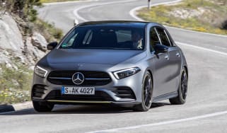 Mercedes A-class - turning