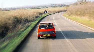 Peugeot 205 GTI Tolman Edition - rear tracking