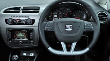 Driven: SEAT Leon Supercopa TDI interior dashboard