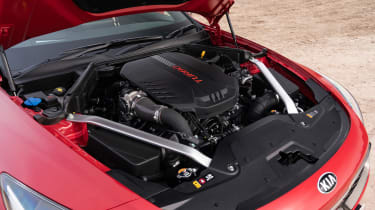 Kia Stinger GT-S MY21 press – engine