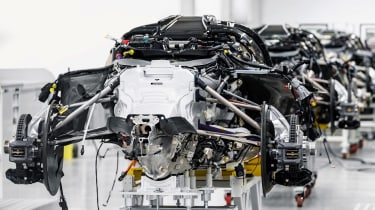 Aston Martin Valkyrie production – gearbox