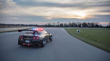 Nissan GT-R Police Pursuit #23 &#039;Copzilla&#039; - Rear