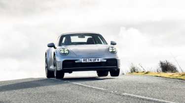 BMW M4 v Porsche 911 front