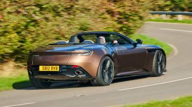 Aston Martin DB12 Volante rear