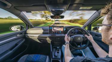 VW Golf R 2025 interior