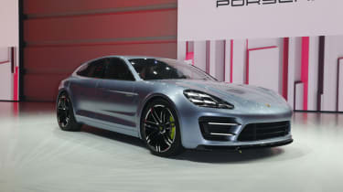 Porsche Panamera Sport Turismo at the Paris show