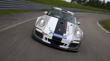 New 2012 Porsche 911 GT3 Cup racer
