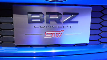 2011 Los Angeles motor show: Subaru BRZ STI concept