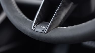 Porsche Taycan GTS 2022 review – steering wheel