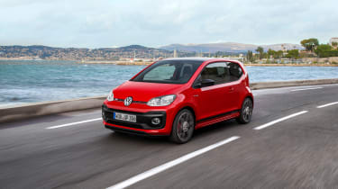 Volkswagen Up GTI 2018 front tracking