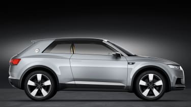Audi Crossline Coupe concept at the Paris motor show
