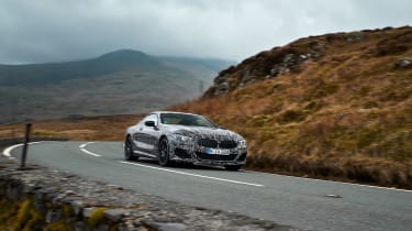 BMW 8-series prototype review - front
