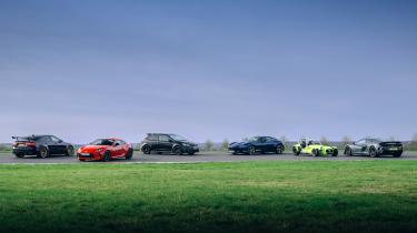 Used performance car icons