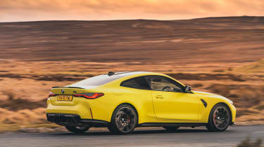 BMW M4 Competition 2021 review – rear static