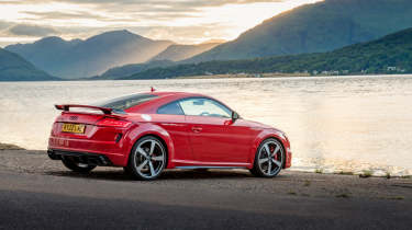 Audi TT RS fast fleet rear