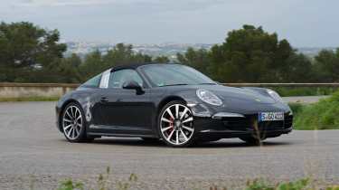 Porsche 991 Targa front
