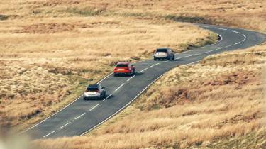 Audi RS3 v Toyota GR Yaris v Mercedes-AMG A45 S