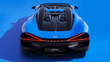 Bugatti Mistral – blue rear