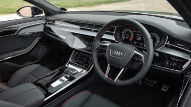 Audi S8 UK drive – interior