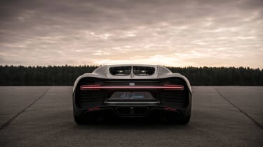 Bugatti Chiron &#039;42&#039; record breaker - rear