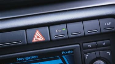 Audi RS4 parking sensor