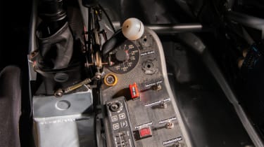 Audi A4 Super Tourer - centre console, and brake bias and anti-roll bar adjustment