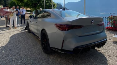 BMW M4 CSL live – rear quarter