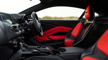 Aston Martin V12 Vantage review – seats