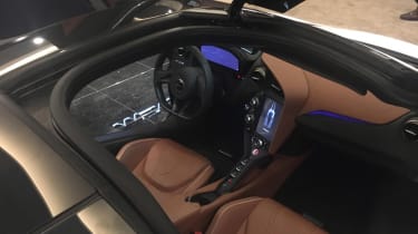 McLaren 720S Geneva interior