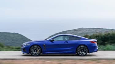 BMW M8 Competition - profile