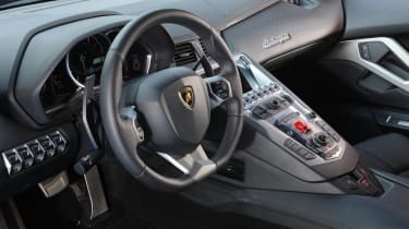 Lamborghini Aventador LP700-4 interior dashboard