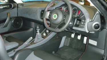 Lotus Evora S GP Edition interior