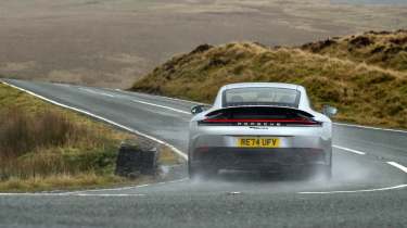 BMW M4 v Porsche 911 rear